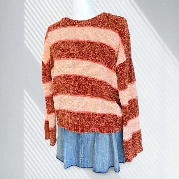 Volcom Chenille Striped Sweater - Picture 2 of 4